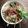 PHO WITH WELL DONE FLANK