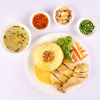 BROKEN RICE with CHICKEN DRUMSTICK